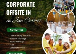 What services does CYJ Events offer for corporate offsites in Jim Corbett?