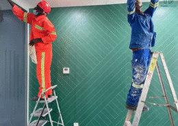 How does Fijan Design ensure quality house painting in Zambia?