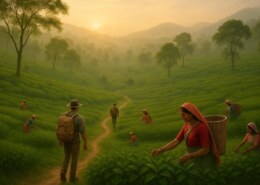 What is the best time of year to visit Assam’s tea gardens?