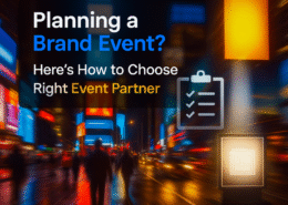 How do I choose the right event management company for a corporate launch or brand event?