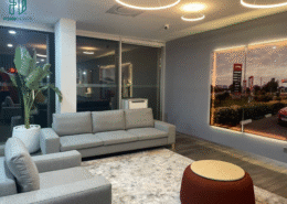 Who offers custom office furniture design services in Lusaka, Zambia?