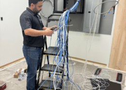 What are the most common challenges faced during structured cabling installations?