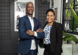 Are there interior designers in Africa who handle both interior and exterior design?