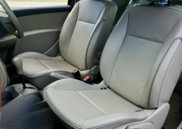 What are the benefits of installing leather car seat covers in cars?